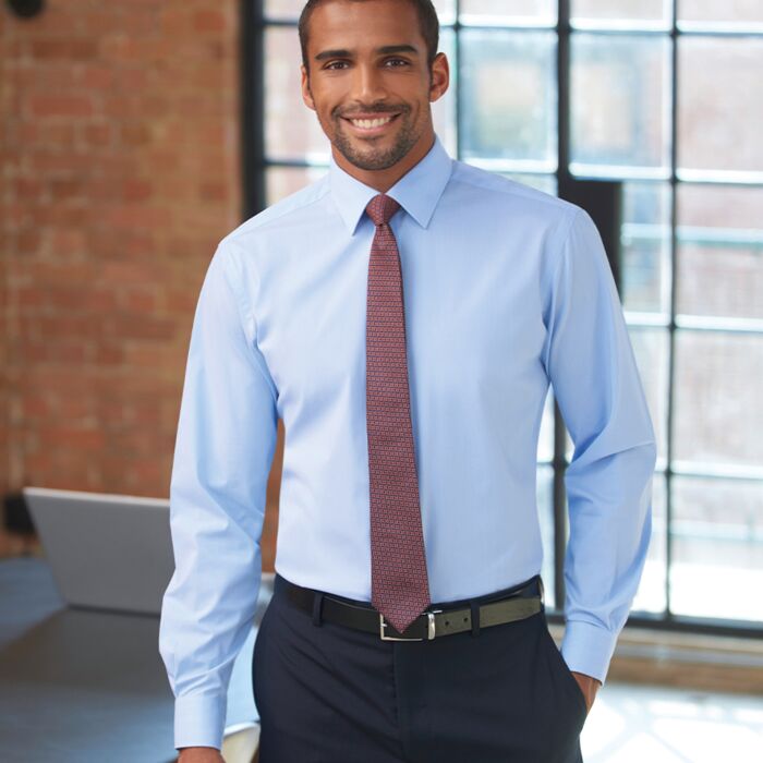 Brook Taverner Pisa Long Sleeve Slim Fit Shirt Thumbnail