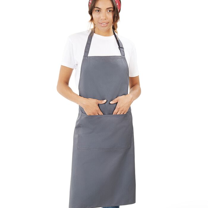 Brand Lab Organic/Recycled Bib Pocket Apron Thumbnail
