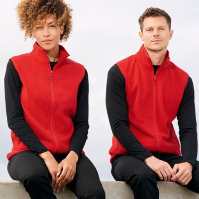 SOL'S Unisex Factor Recycled Micro Fleece Bodywarmer Thumbnail