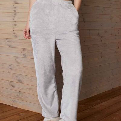 Brand Lab Ladies Plush Fleece Lounge Trousers Thumbnail