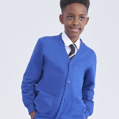 AWDis Academy Kids Sweat Cardigan Thumbnail