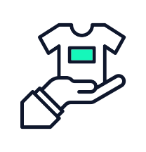 dtf soft comfortable feel icon