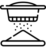 dtf powder application icon