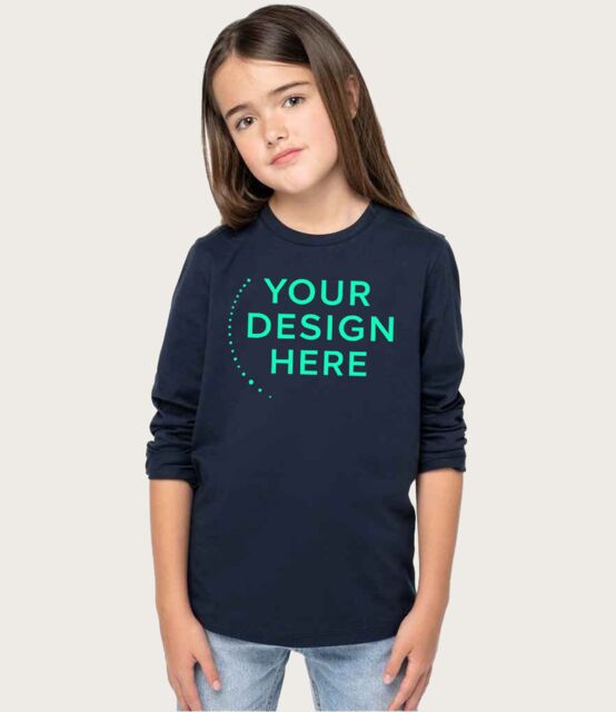 Kid's Custom Long Sleeve T-Shirts