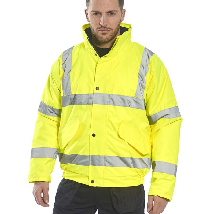 Men's Hi-vis bomber jacket (S463/S226) Thumbnail