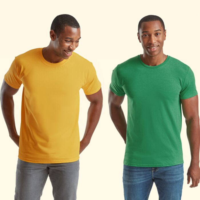 Men's Fruit of the Loom Iconic 195 T-Shirt Thumbnail