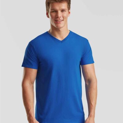 Fruit of the Loom V Neck Value T-Shirt Thumbnail