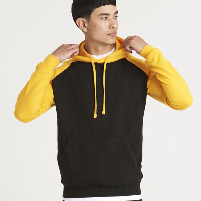 AWDis Just Hoods AWDis Baseball Hoodie JH009 AWDis Baseball Hoodie Thumbnail