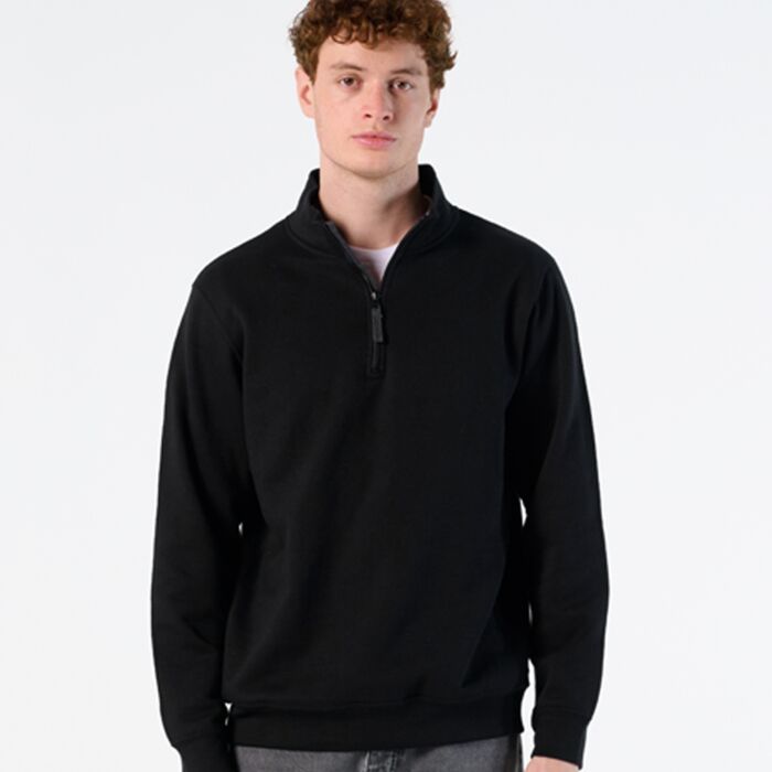 SOL'S SOL'S Stan Contrast Zip Neck Sweatshirt 02088 SOL'S Stan Contrast Zip Neck Sweatshirt Thumbnail