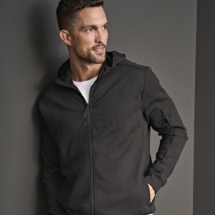 Tee Jays Tee Jays Athletic Hooded Full Zip Sweat Jacket T5706 Tee Jays Athletic Hooded Full Zip Sweat Jacket Thumbnail