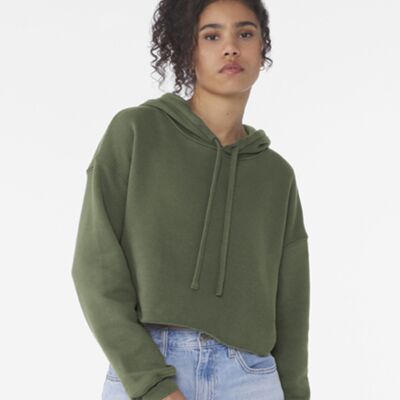 Bella Ladies Cropped Hoodie Thumbnail