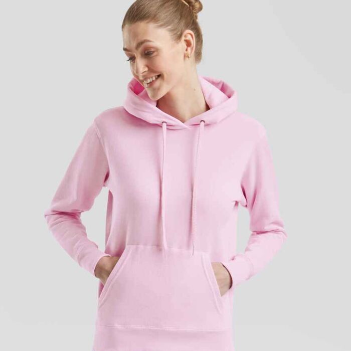 Fruit of the Loom Classic Lady Fit Hooded Sweatshirt Thumbnail