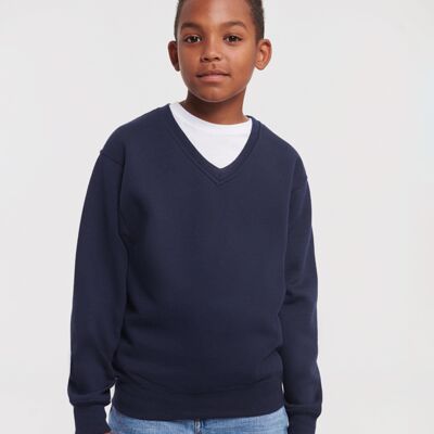 Russell Schoolgear Kids V Neck Sweatshirt Thumbnail